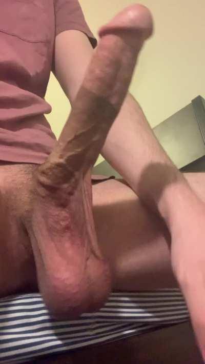 Can I rest my balls on your face?