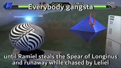 Smash Bros Evangelion game sure was something