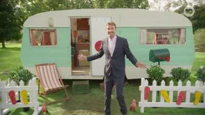 Taskmaster Australia house tour with Tom Cashman