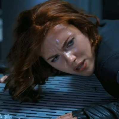 Scarlett Johansson is struggling but she’s determined.