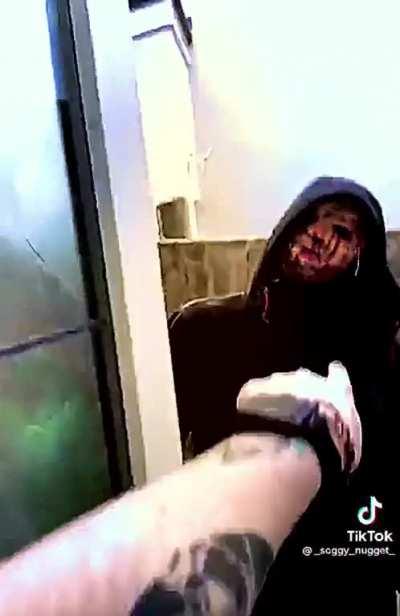 I shriek at everyone who knocks on my door