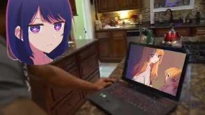 Ai Hoshinos reaction to Rubys Video!â¤ï¸