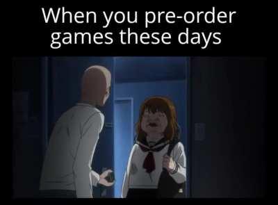 Remember, no preorder 