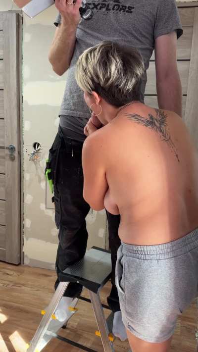 If he works I have to work as well