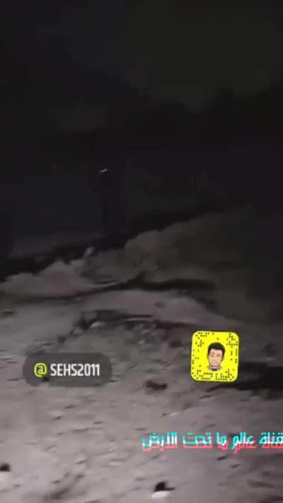 A tribe of jinn in saudia desert