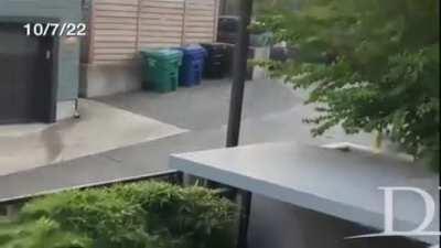 Security Guard Gets Shot 4 Times After Confronting Man Who Threw A Rock At A Nearby Bank Window