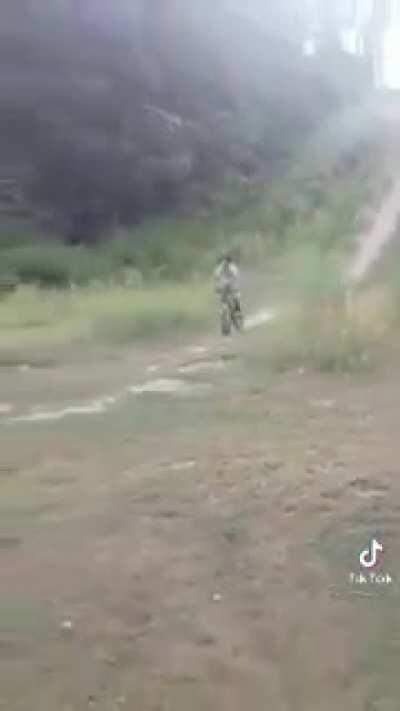 Dirt road meat crayon