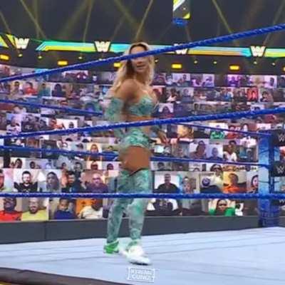 Carmella spanking her sexy ass