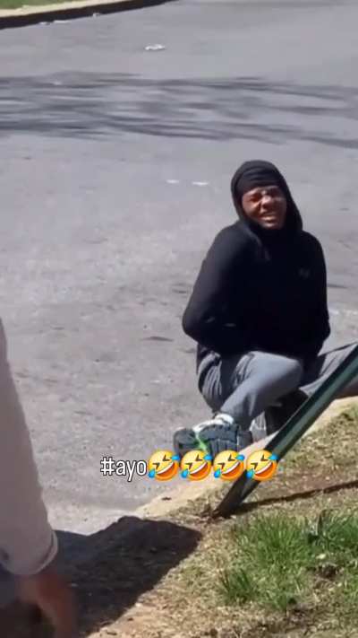 Bro is definitely banned from riding😂