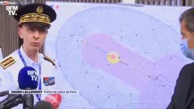 Blursed restricted area in Paris