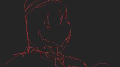 slides angst into here