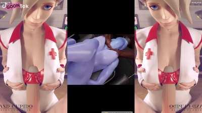 3D Compilation Split Screen PMV made with goontok.com