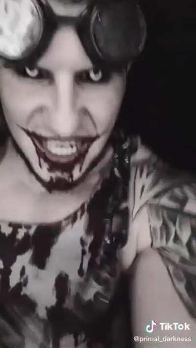 We don’t get enough Primal on this sub. Cringe in every sense of the word. EVERY video is the same damn thing and the same damn costume