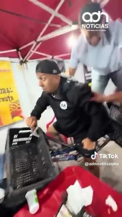 A little bit late on the brakes