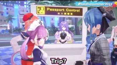 Towa punching the air rn