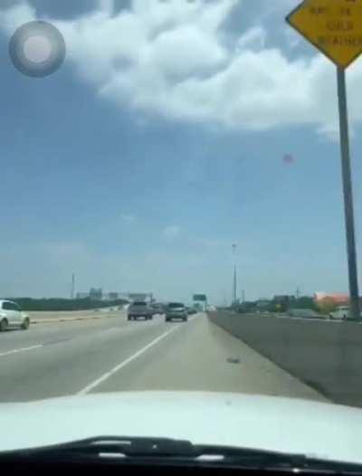 Driving like an idiot through traffic