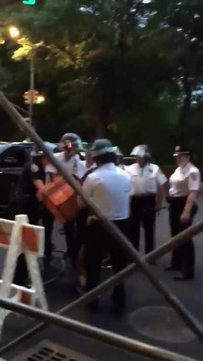 A delivery guy was arrested though he’s an essential worker, police seemed to disagree.