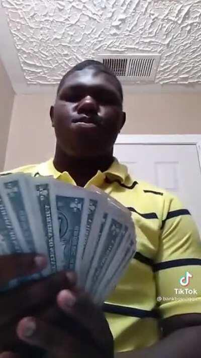 Bro making bread at Church‼️