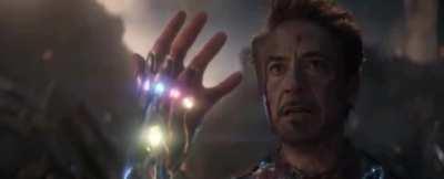 I added music over iron mans snap and it was amazing..