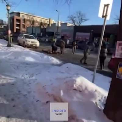 New video angle shows the struggle before Border Patrol agents opened fire on the suspect in Minneapolis.