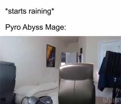 Rain is our best friend.