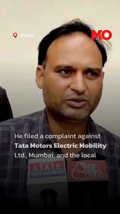 Man complaints over Tata EV mileage. Wins the case. Get's a refund.