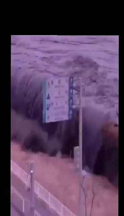 Start of Tsunami, Japan March 11, 2011