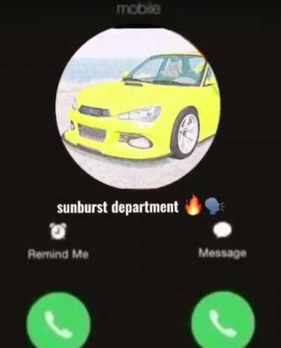 pick up bruh 🙄🙄🙄 sunburst be callin you 🗣🗣