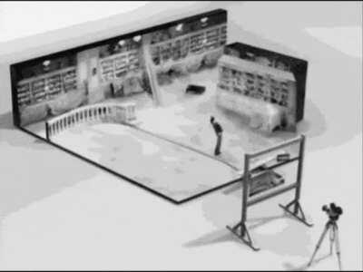 Special effects in silent movies were ahead of their time.