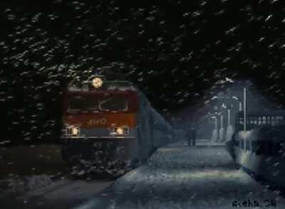 Waiting for departure 2, Me, Digital, 2020