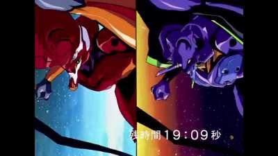 me re-watching my favorite episode in Evangelion