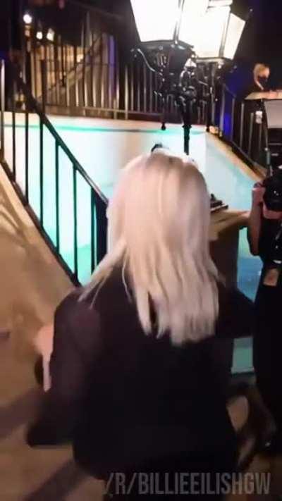 Billie and her massive tits in motion