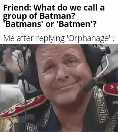 This joke hits harder than the bullet which killed his parents