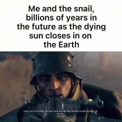 I'm tired mr snail