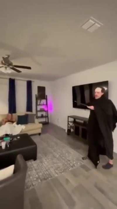 She was not expecting that 😂