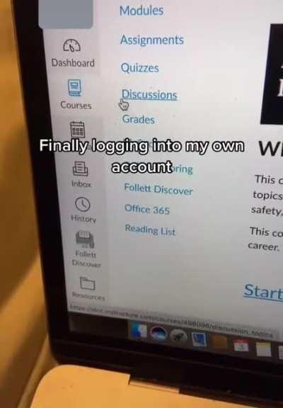 Forgetting to switch accounts