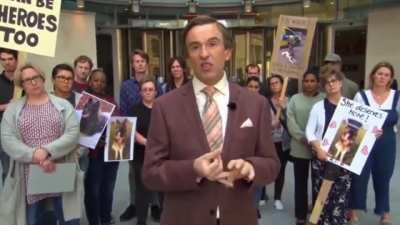 The balls of that dog have captured the public imagination..