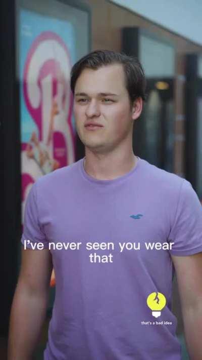 When you lie about seeing Barbie