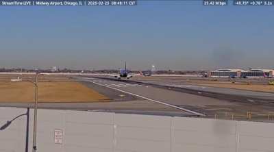 Private jet causes Southwest to go around at Midway today. It crossed the runway while Southwest was landing.