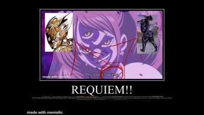 The jojo brain rot has gotten to me