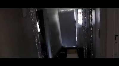 Yeah, he ain't getting away...