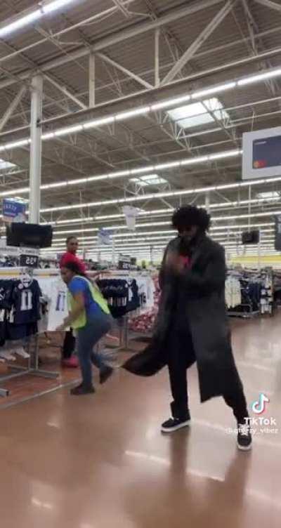 Dude pushes baby way too hard to make his dance trend 'different'
