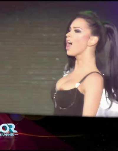 During the performance