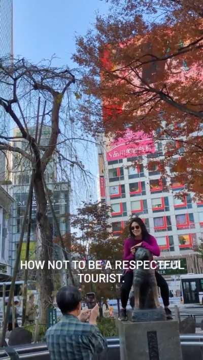 Many were upset with her behaviour, and rightfully so.