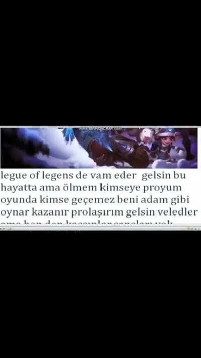 legue of legens de vam eder gelsin bu