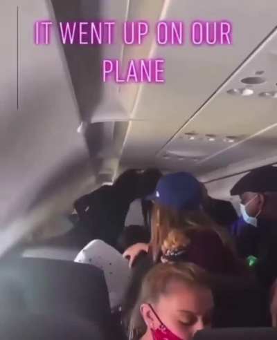 It went up on our plane