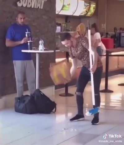 Hate it when I drop my ice cream