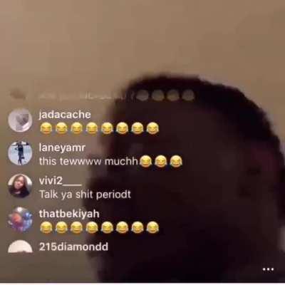 @kingmal100 Sneaks phone into jail after getting arrested.