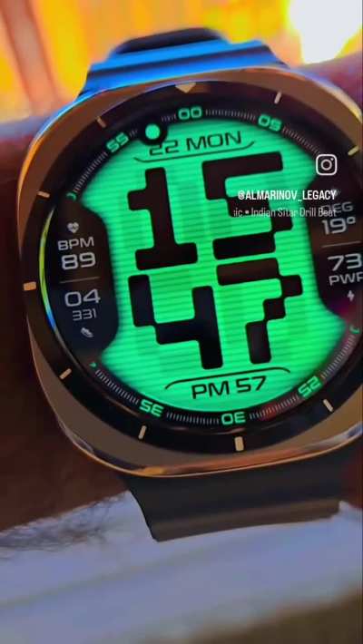MOD Remastered watch face available on Facer