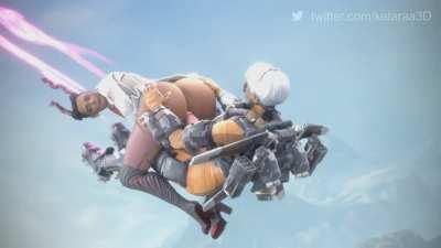 Loba & Futa Valkyrie duo (Kelaraa) [Apex Legends]